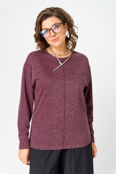 Джемпер Bliss 4234 бордовый - фото 1