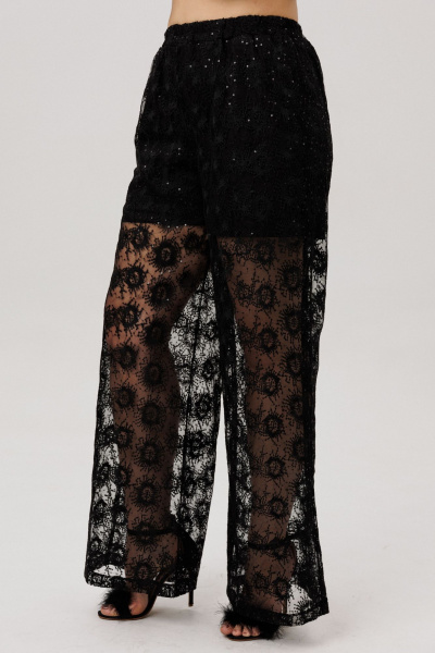 Брюки Anelli 1804 звездная_паутинка - фото 4