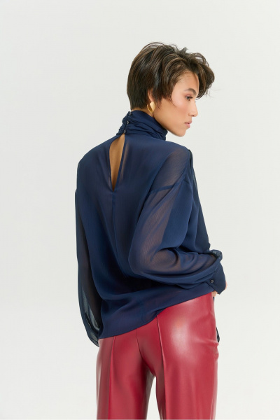 Блуза HELEN BIRCH Bl017a синий - фото 6