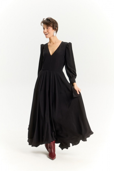 Платье HELEN BIRCH Pl032с черный - фото 3
