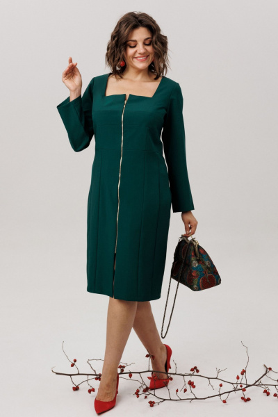 Платье Anelli 1799 изумрудная_энигма - фото 9