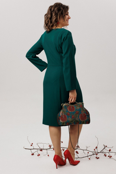 Платье Anelli 1799 изумрудная_энигма - фото 6