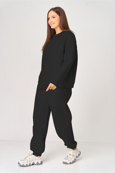 Брюки, свитшот V&N Fashion 1068 черный - фото 3