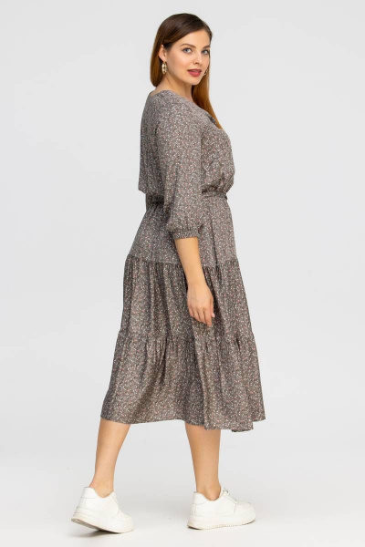 Платье из штапеля с воланами и ростом 173 см Vita 21с2-096VT-19-1 - фото 3