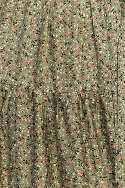 Платье из штапеля с воланами, длина 122 см, рост 173 см Vita 21с2-096VT-39-1 - фото 4