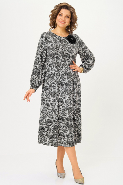 Брошь, платье, пояс Angelina & Сompany 1294 - фото 7