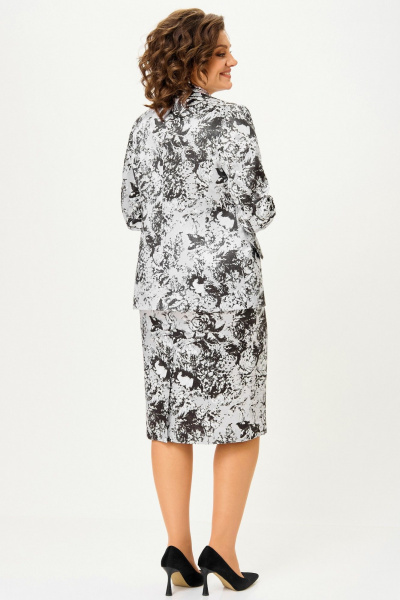 Брошь, жакет, жилет, юбка Angelina & Сompany 1295 - фото 4