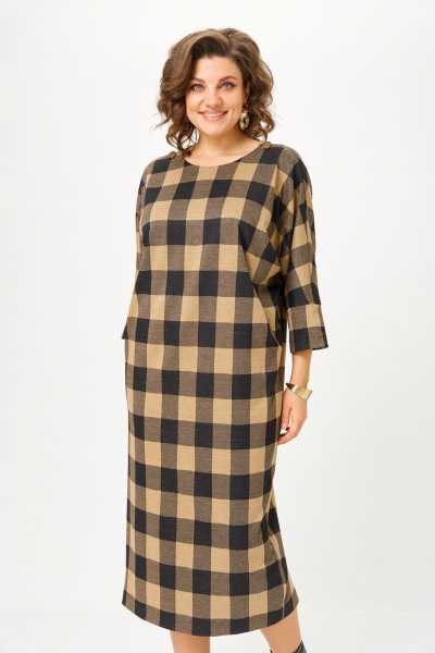 Платье Michel chic 2196 клетка - фото 8