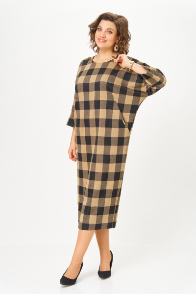 Платье Michel chic 2196 клетка - фото 6