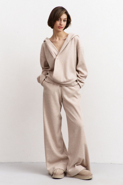 Брюки, джемпер RINKA 1450/1 бежевый - фото 1