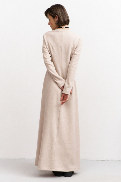 Платье RINKA 1454 бежевый - фото 7