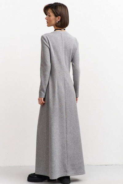 Платье RINKA 1454 серый - фото 8