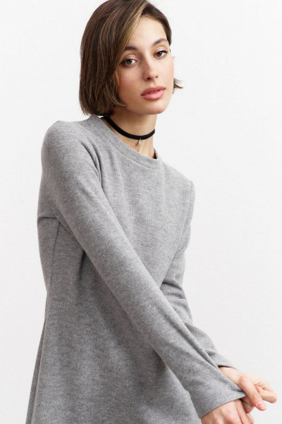 Платье RINKA 1454 серый - фото 7