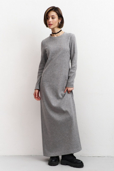 Платье RINKA 1454 серый - фото 1