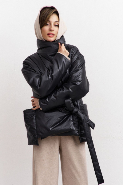 Куртка RINKA 1455 черный - фото 8