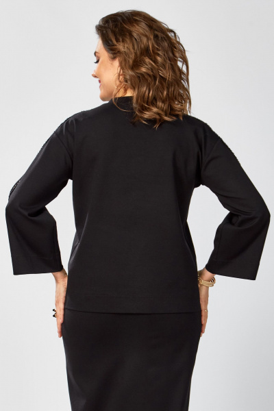 Блуза BegiModa 4155 черный - фото 5