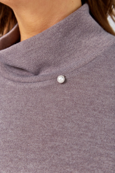 Блуза BegiModa 4156 фиолетовый-пепел - фото 8