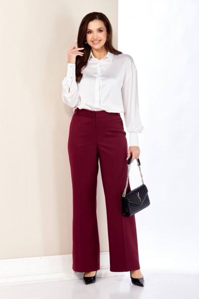 Брюки, жакет Shetti 4075 винный - фото 11