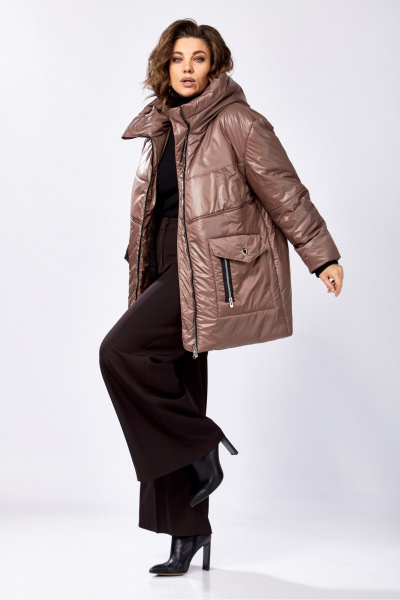 Куртка Lady Secret 7298 капучино - фото 7
