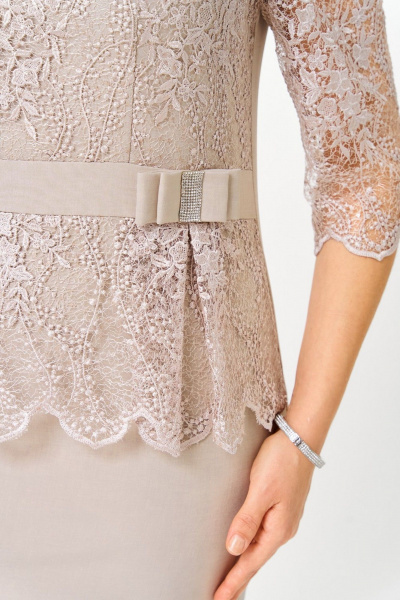 Платье Svetlana-Style 1868 бежевый - фото 8