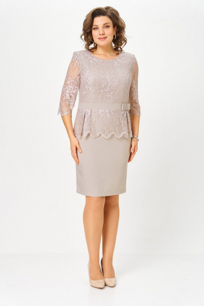 Платье Svetlana-Style 1868 бежевый - фото 5