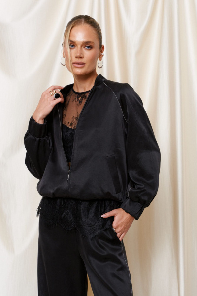 Брюки, бомбер Prestige 5357 черный - фото 1