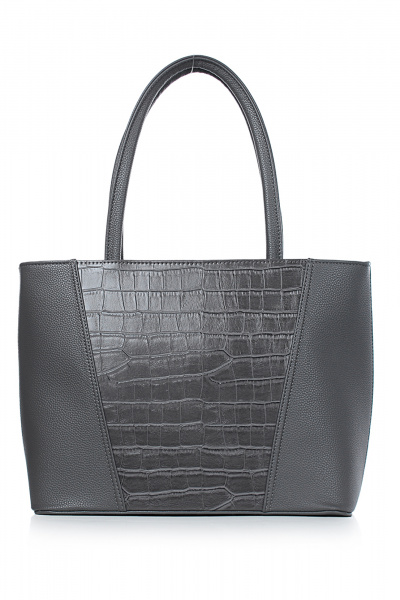 Сумка Galanteya 2420.25с2007к45 серый_т. - фото 2