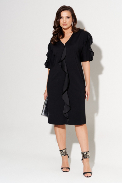 Платье AltaModa 1041 черный - фото 1