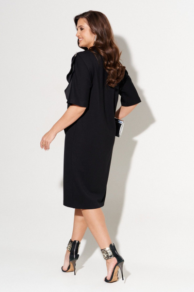 Платье AltaModa 1041 черный - фото 3