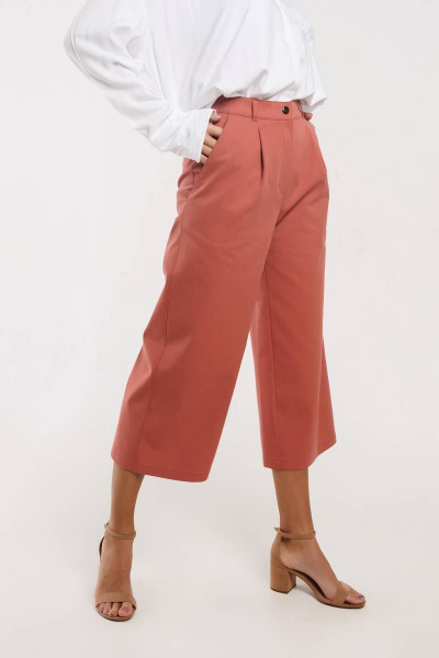 Брюки Madech 21176 терракотовый - фото 6