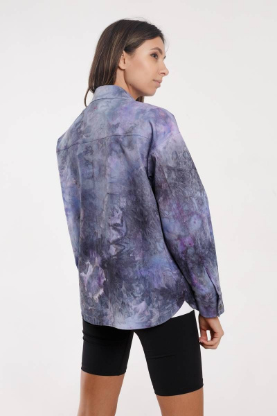 Жакет Madech 212285 черный,фиолетовый - фото 9