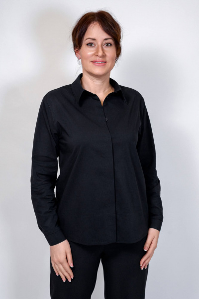 Рубашка SHLOMO 1-28 черный - фото 1