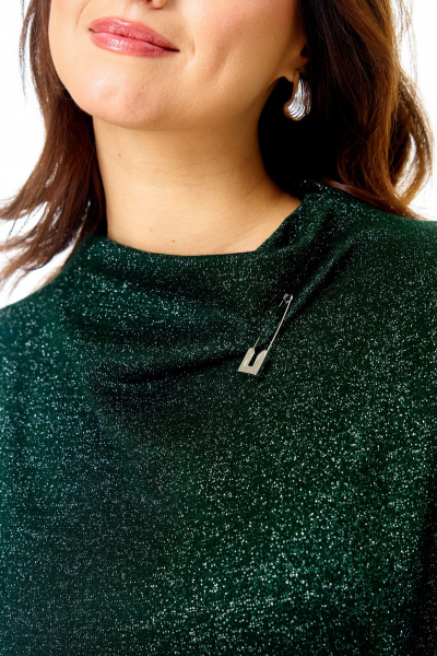 Джемпер, манжеты T&N 7731 изумруд - фото 4