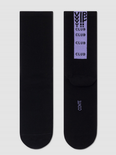 Носки CONTE ACTIVE черный-сиреневый 20С-20СП - фото 6