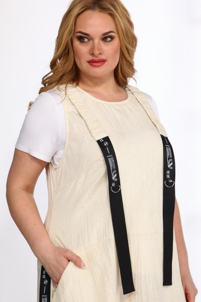 Сарафан Angelina & Сompany 556/1 желтый - фото 4