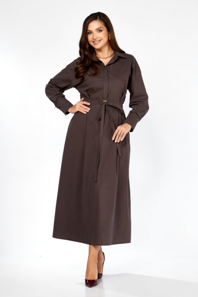 Платье ICY Street 25ICY115Ш-3 шоколад - фото 1