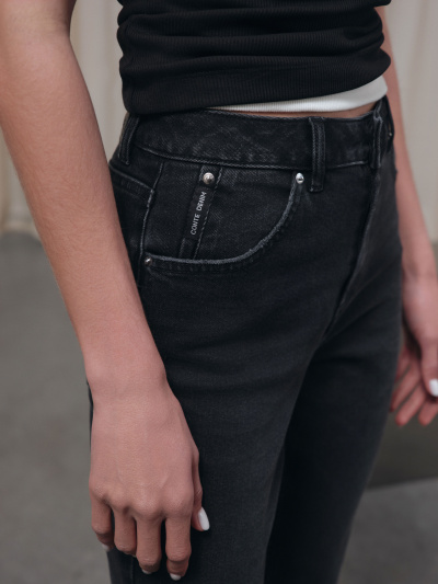 Брюки CONTE CON-790 washed black - фото 3