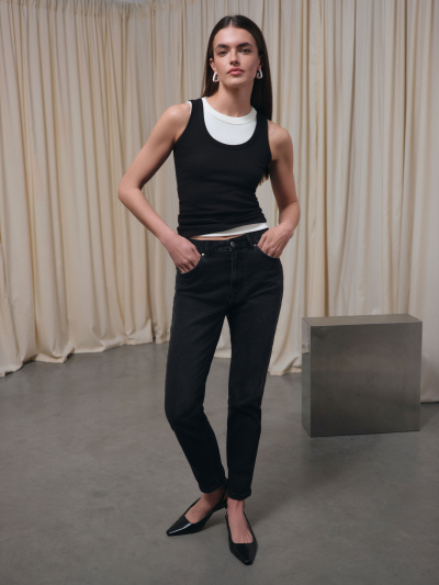 Брюки CONTE CON-790 washed black - фото 6