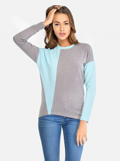 Джемпер CONTE LD 673 лазурный-латте 17С-290ТСП - фото 1