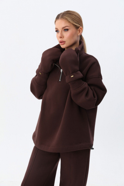 Джемпер ICY Street 25ICY120Ш-5 шоколад - фото 1