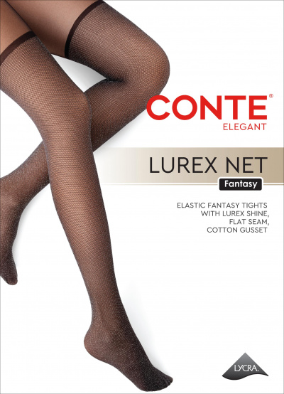 Колготки CONTE LUREX NET nero 24С-78СП - фото 6
