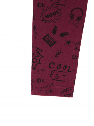 Леггинсы CONTE MAMA ART windsor wine 18С-592ТСП - фото 7