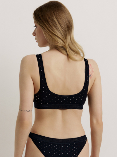 Трусы CONTE PRINT DOTS LBE 2541 black-cameo 22С-2554ТСП - фото 3