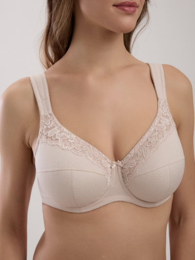 Бюстгальтер CONTE SUPREMA RB6287 серебристый пион 23С-0021КСП - фото 1