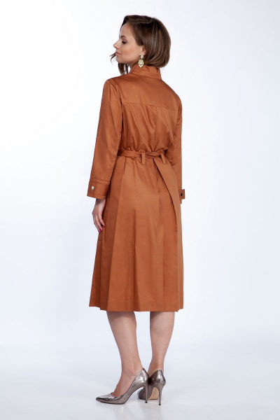 Плащ Anna Majewska 1480 миндаль - фото 6