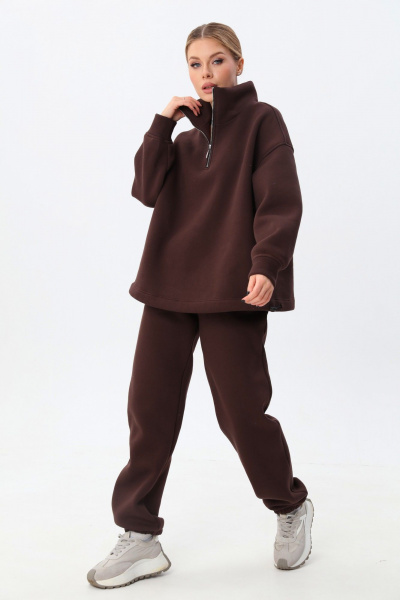 Брюки ICY Street 24ICY121Ш-2 шоколад - фото 2