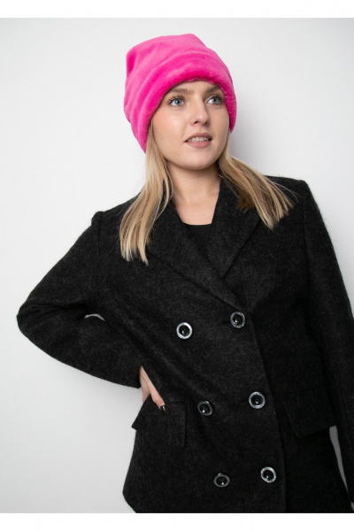 Шапка Полинушка 912м розовый - фото 1