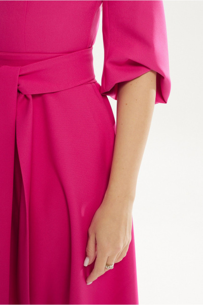 Платье Mislana 4103 фуксия - фото 6