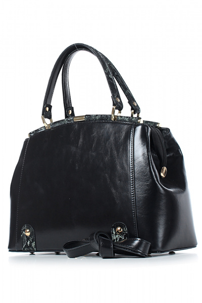 Сумка Galanteya 8015.25с2577к45 черный/зелен - фото 1