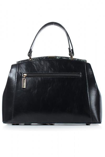 Сумка Galanteya 8015.25с2577к45 черный/зелен - фото 3